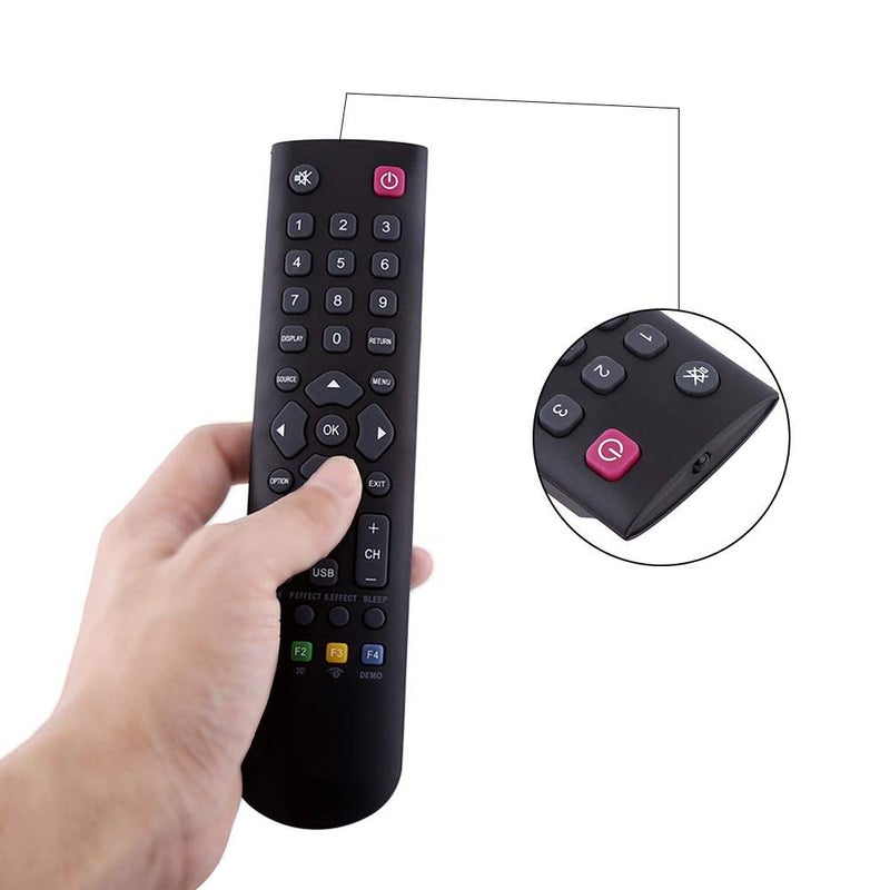 ZERONE TV Remote Control, Replacement Remote Control Fits for Thomson TCL ERISSON RC3000E01 RC3000E02 08-RC3000E-RM201AA TLC-925 RC200 - Image 2